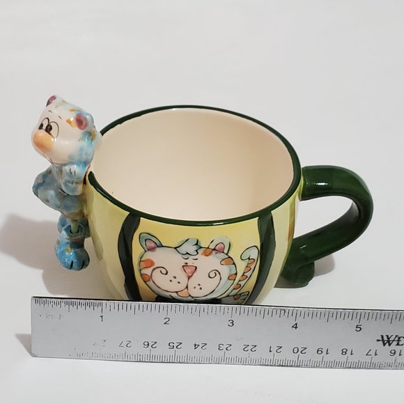 Cat in Shoes Coffee Cup Mug 3D Funny Gift Decor Collectible RARE - Picture 7 of 7